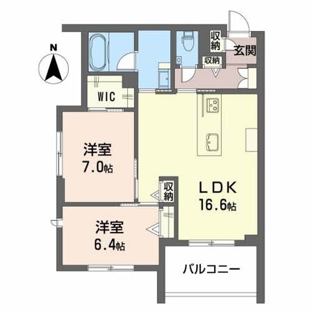 ヴィステリオ　プレミアの物件間取画像